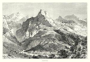 Karytena (gravür) by English School