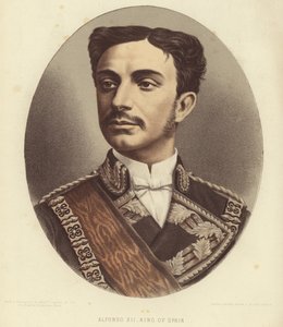 İspanya Kralı XII. Alfonso by English School