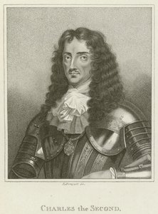 Kral II. Charles (gravür) by English School