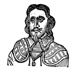Kral Charles I (tahta baskı) by English School