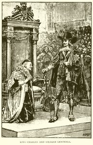 Kral Charles ve Konuşmacı Lenthall