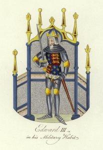 İngiltere Kralı III. Edward askeri alışkanlığında by English School