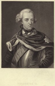 Prusya Kralı II. Friedrich by English School