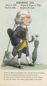 Kral George III (su meraklısı) by English School