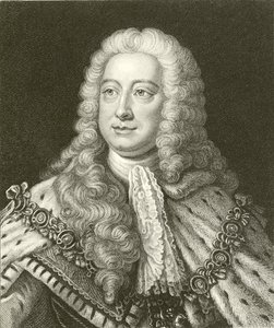 Kral George II by English School