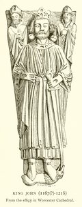 Kral John (1167(?)-1216) by English School
