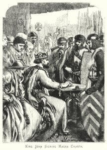 Kral John, Magna Charta