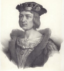 Fransa Kralı XII.Louis by English School