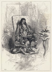 Fransa Kralı Louis XVI, yalnız ve kırık kalpli (gravür) by English School
