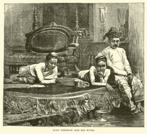 Kral Thibaw ve eşleri by English School
