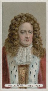 Kral William III by English School