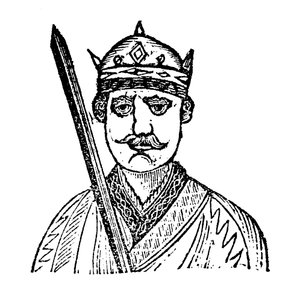 Kral William Fatih (tahta baskı) by English School