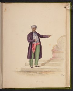 "Oude Kralı, kardeşi ve görevlileri" nden "King of Oude" by English School