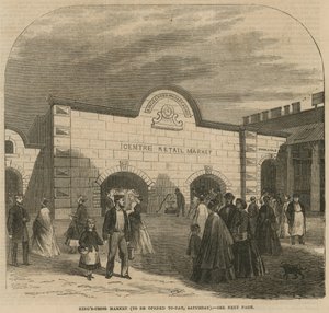 Kings Cross Pazarı, 8 Ağustos 1868 Cumartesi günü açılacak by English School