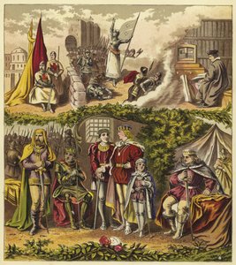 Lancaster ve York Hanedanı Kralları; Kral Henry IV, Kral Henry V, Kral Henry VI, Kral Edward IV, Kral Edward V, Kral Richard III by English School