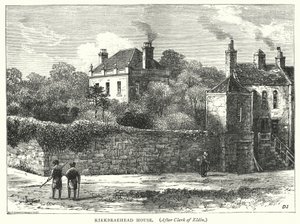Kirkbraehead Evi (gravür) by English School