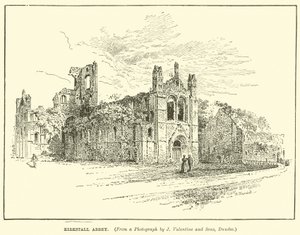 Kirkstall Manastırı by English School
