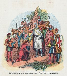 Savaş alanında şövalyelik yapmak by English School