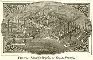 Krupps Works, Essen, Prussia'da by English School
