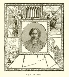 L.J.M. Daguerre by English School