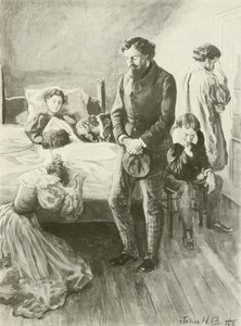La Boheme, Son perde (gravür) by English School