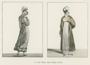 La Bon Tür, Paris (yaklaşık 1810) by English School