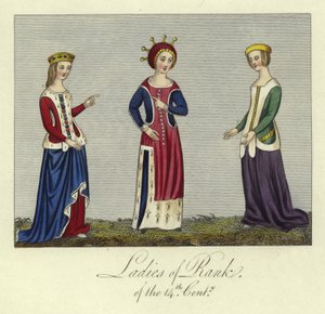 14. Yüzyılın rütbeli hanımları by English School