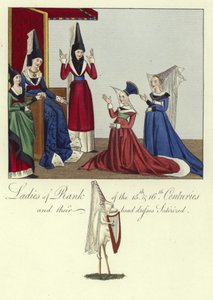 15. ve 16. Yüzyılların rütbeli hanımları by English School