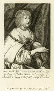Leydi Alathea Talbot by English School