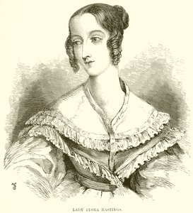 Leydi Flora Hastings by English School