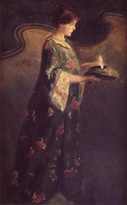 Mumlu Kadın, 1890 dolayları by English School