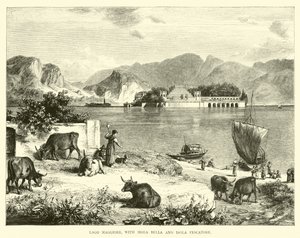 Isola Bella ve Isola Pescatore ile Lago Maggiore
