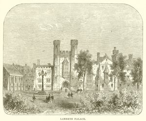 Lambeth Sarayı by English School