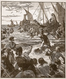 Romalıların Kent sahiline ayak basması, Cassells Illustrated History of England