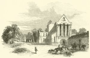 Lanercost Manastırı (gravür) by English School