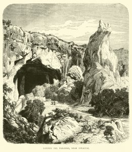 Syracuse yakınlarındaki Latomie del Paradiso by English School