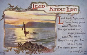 Lead Kindly Light (renkli taş baskı) by English School
