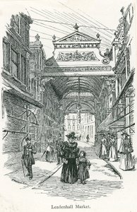 Leadenhall Pazarı by English School