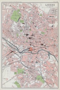 Leeds (renkli lito) by English School