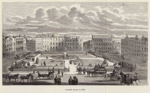 1874 yılında Leicester Meydanı by English School