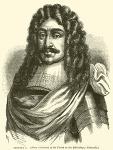 Leopold I (gravür) by English School