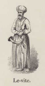 Levite (gravür) by English School