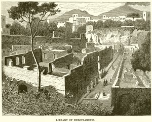 Herculaneum Kütüphanesi by English School