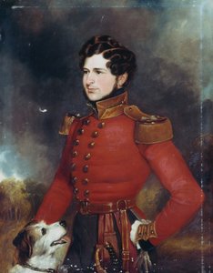 Teğmen Edward Hope Smith Bowdich (1822-82) c.1840 by English School