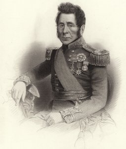 Korgeneral Sir John Fox Burgoyne by English School