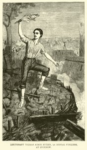 Teğmen Thomas Adair Butler, 1. Bengal Piyadeleri, Lucknow