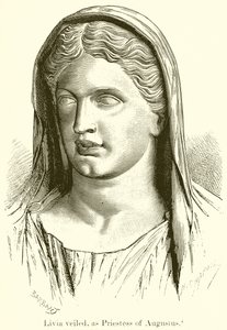 Livia Veiled, Augustus Rahibesi olarak by English School