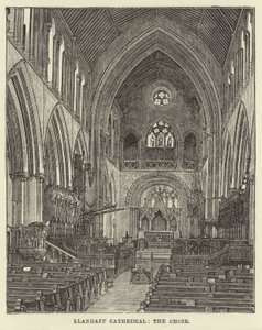 Llandaff Katedrali, Koro by English School