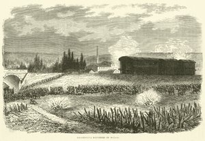 Lokomotif Pilleri iş başında, Kasım 1870 by English School