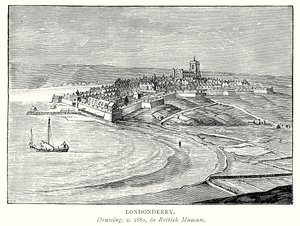 Londonderry (gravür) by English School